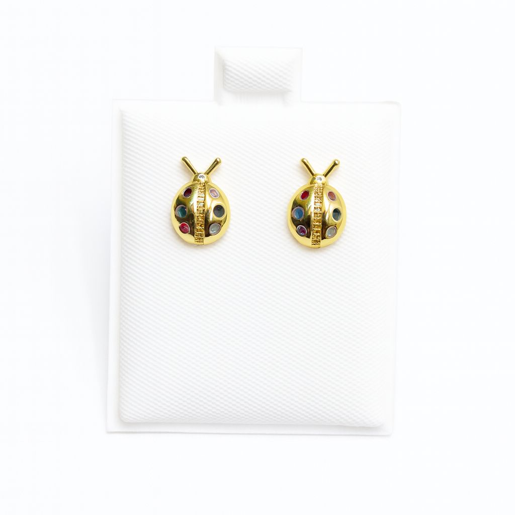 Lady bug studs colors