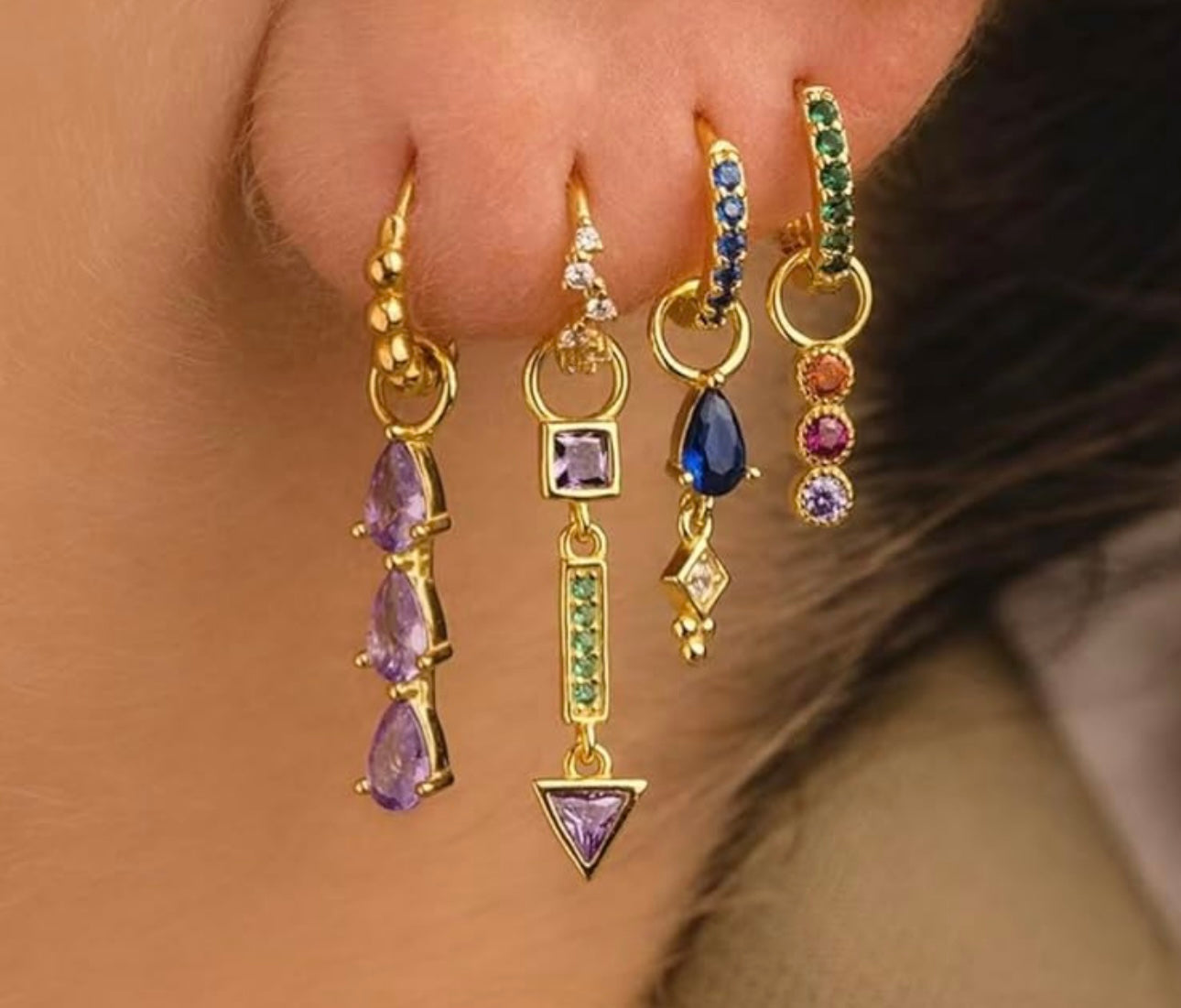 Set earrings