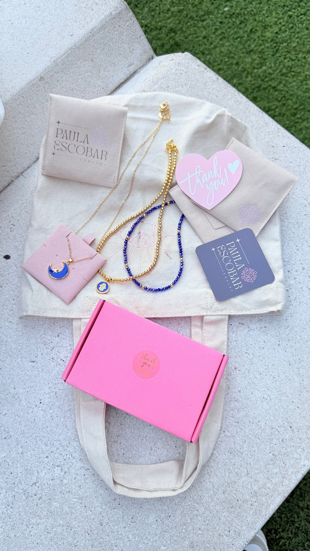 Set hamsa/moon