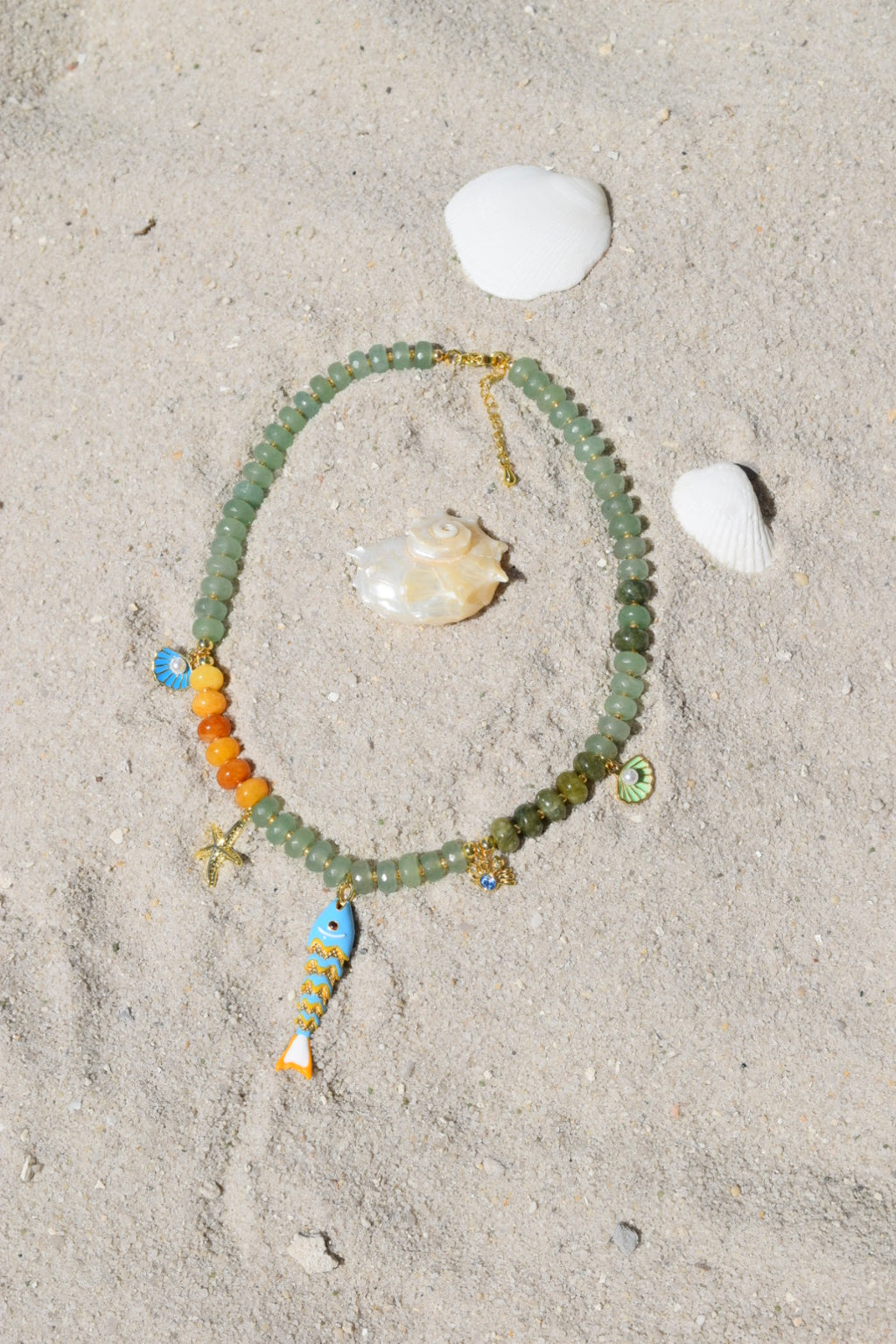 Summer fish necklace