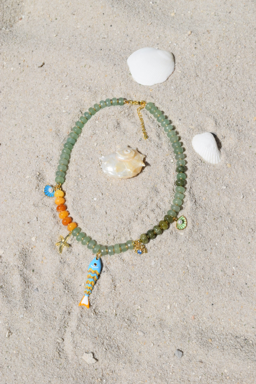 Summer fish necklace