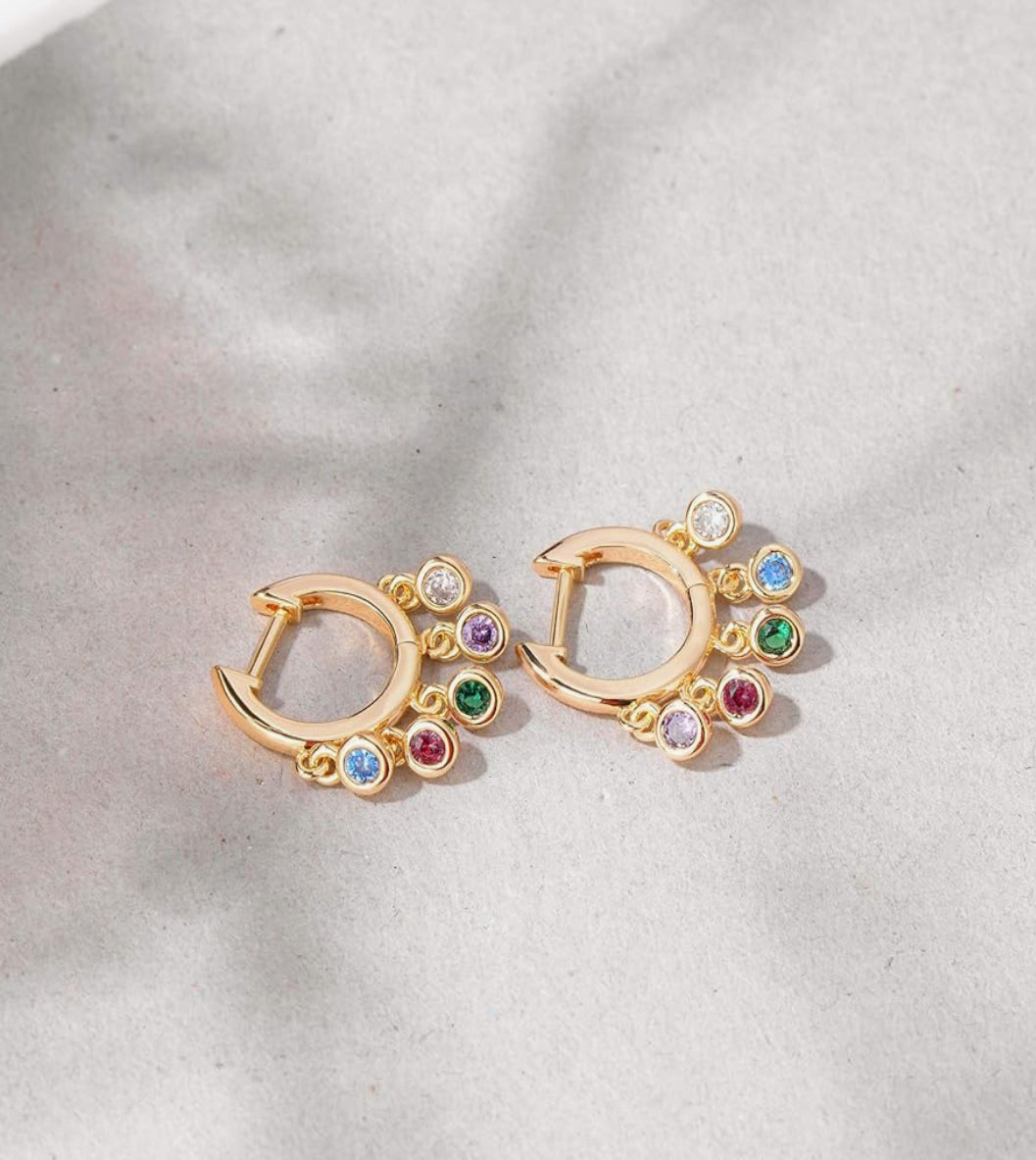 Earrings colors