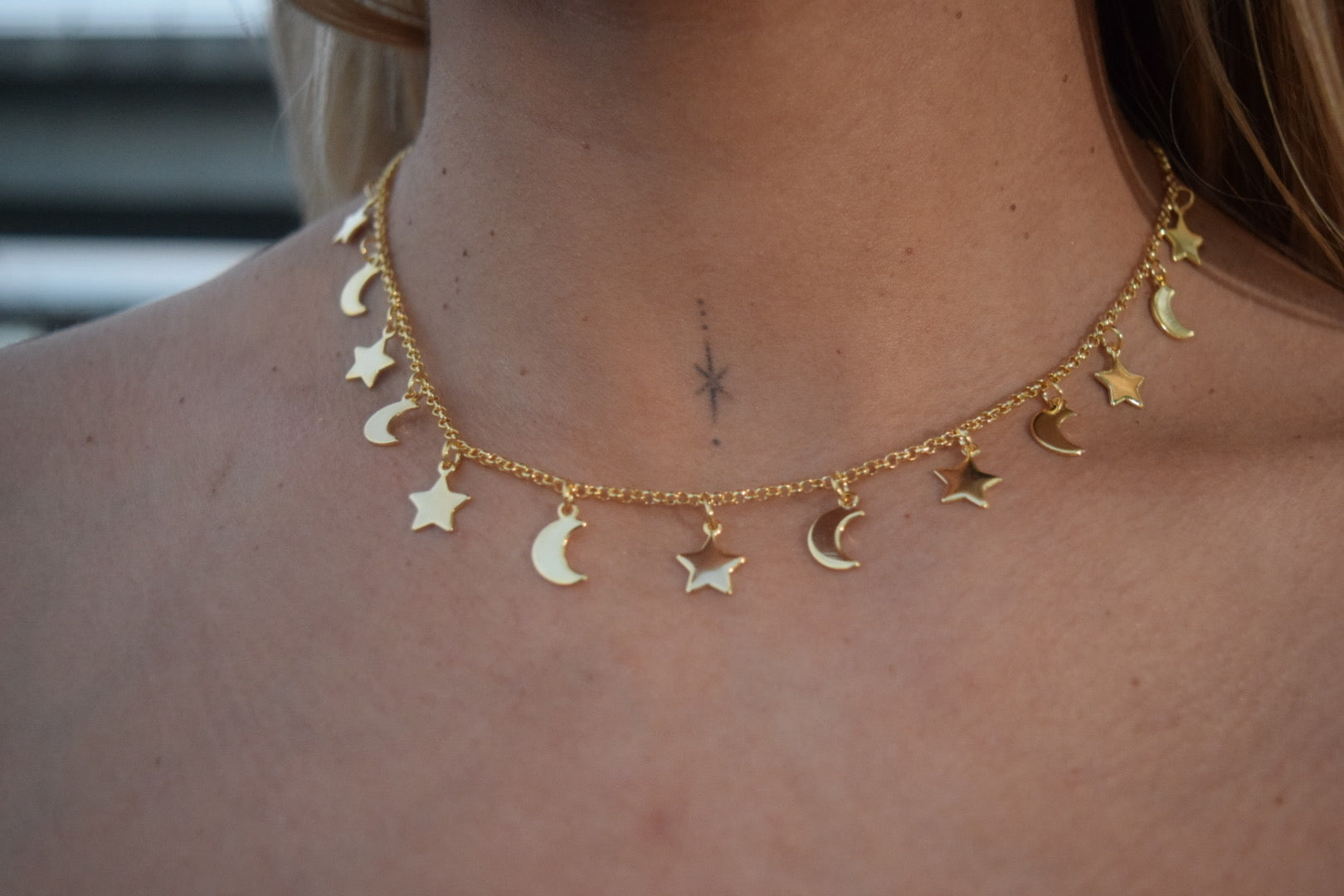 Moon star chain