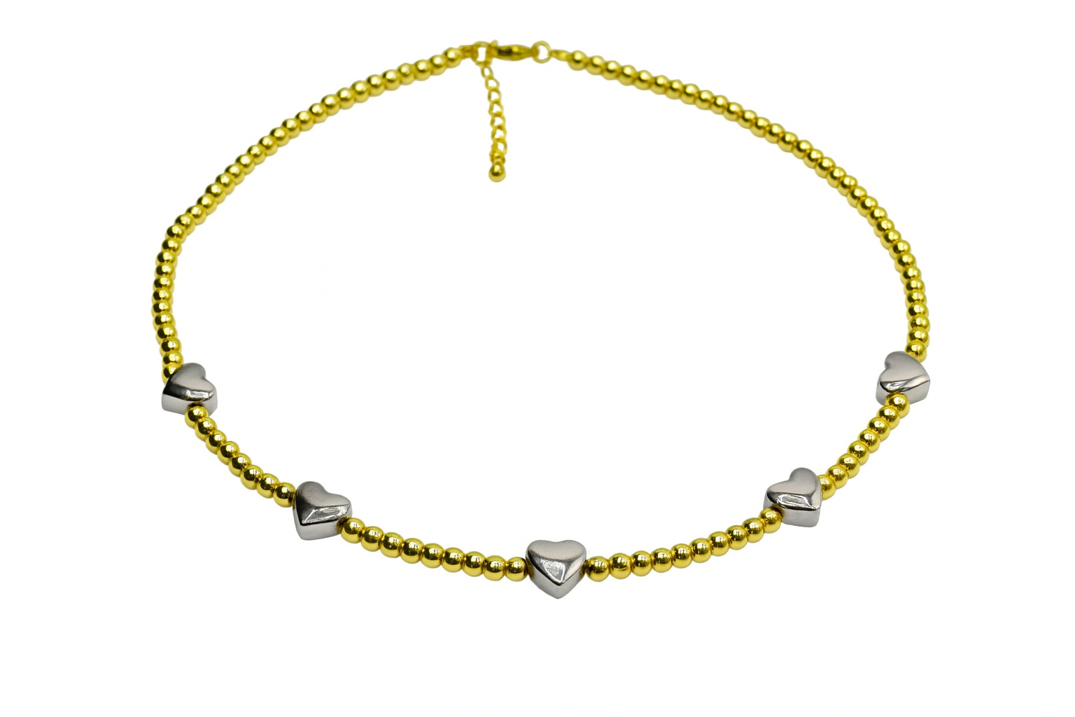 Gold/silver chocker