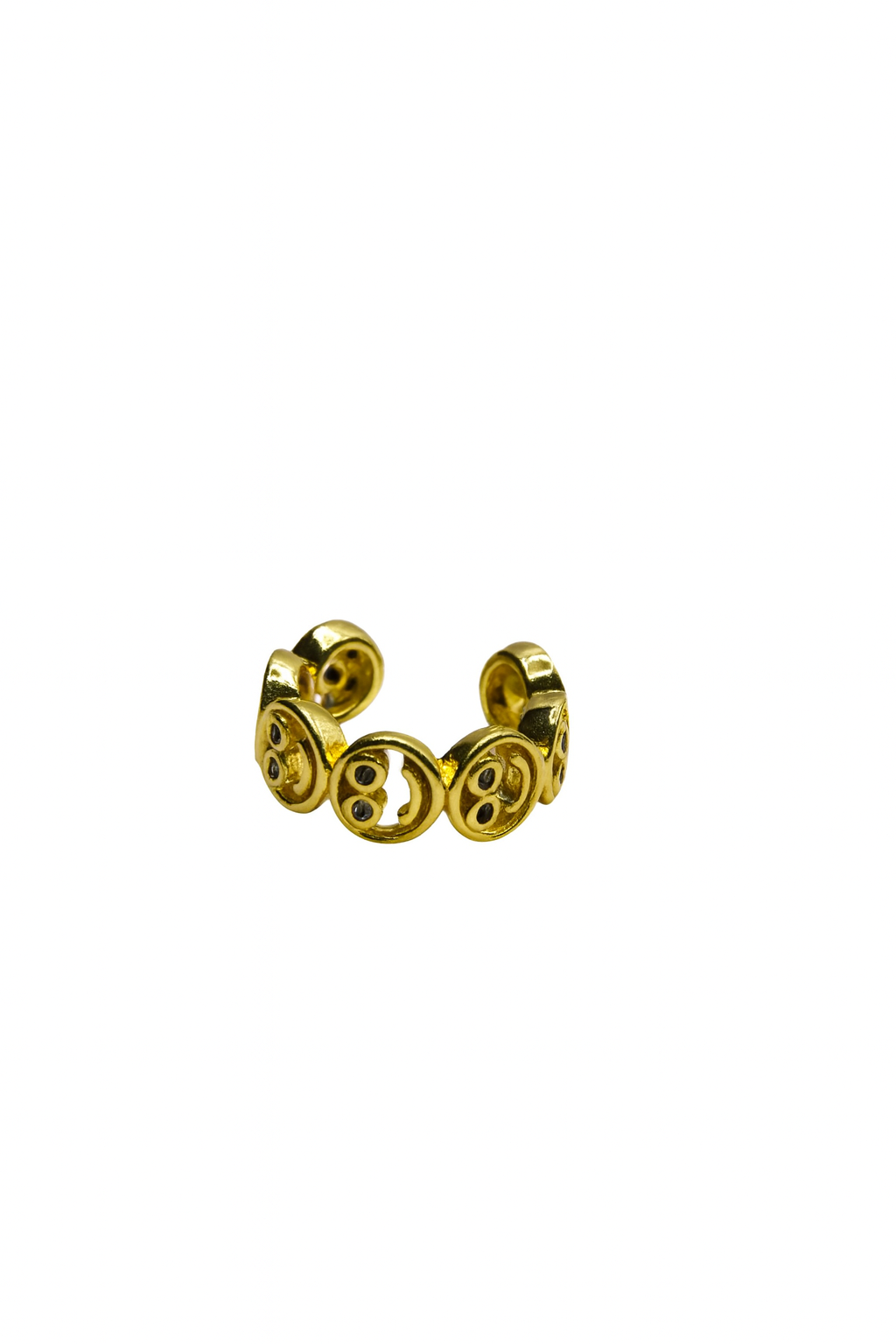 Earcuff happy face