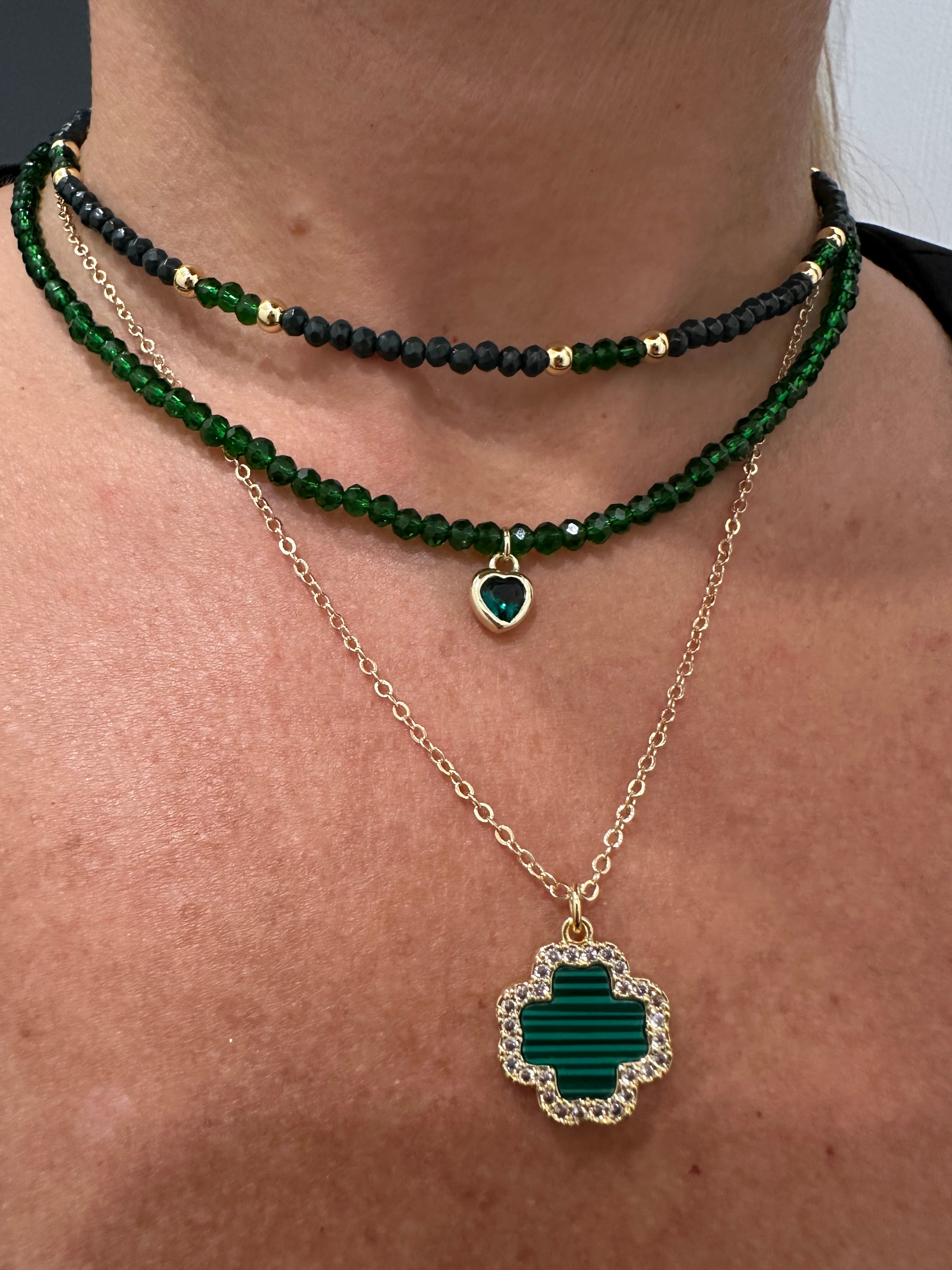 Green clover set