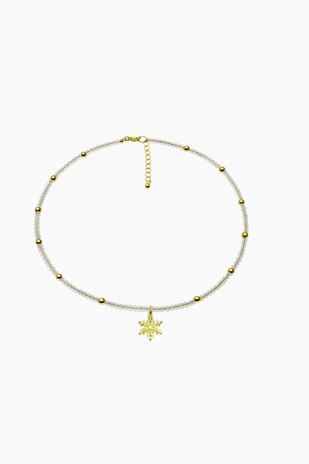 Bright Christmas necklace