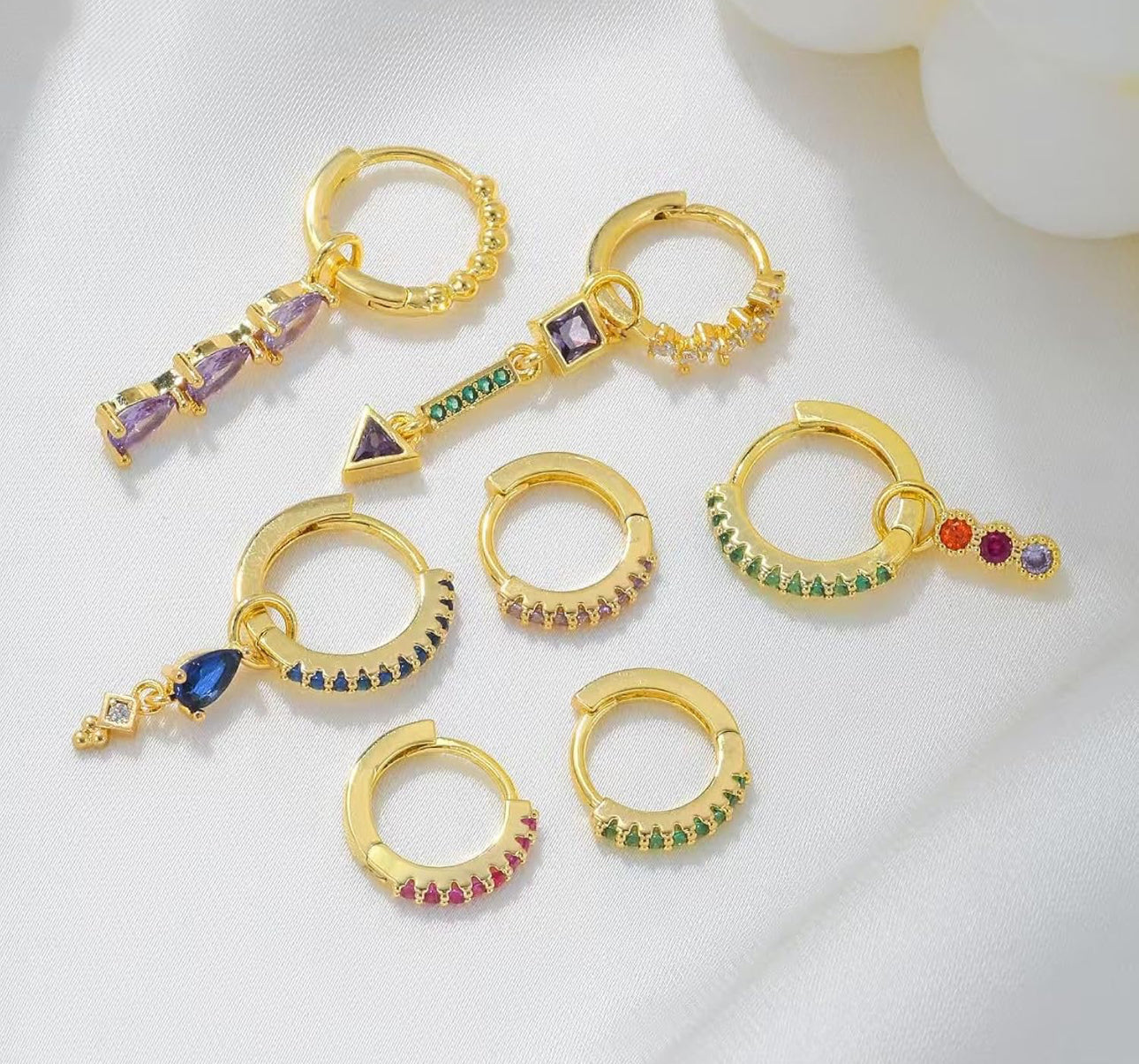 Set earrings