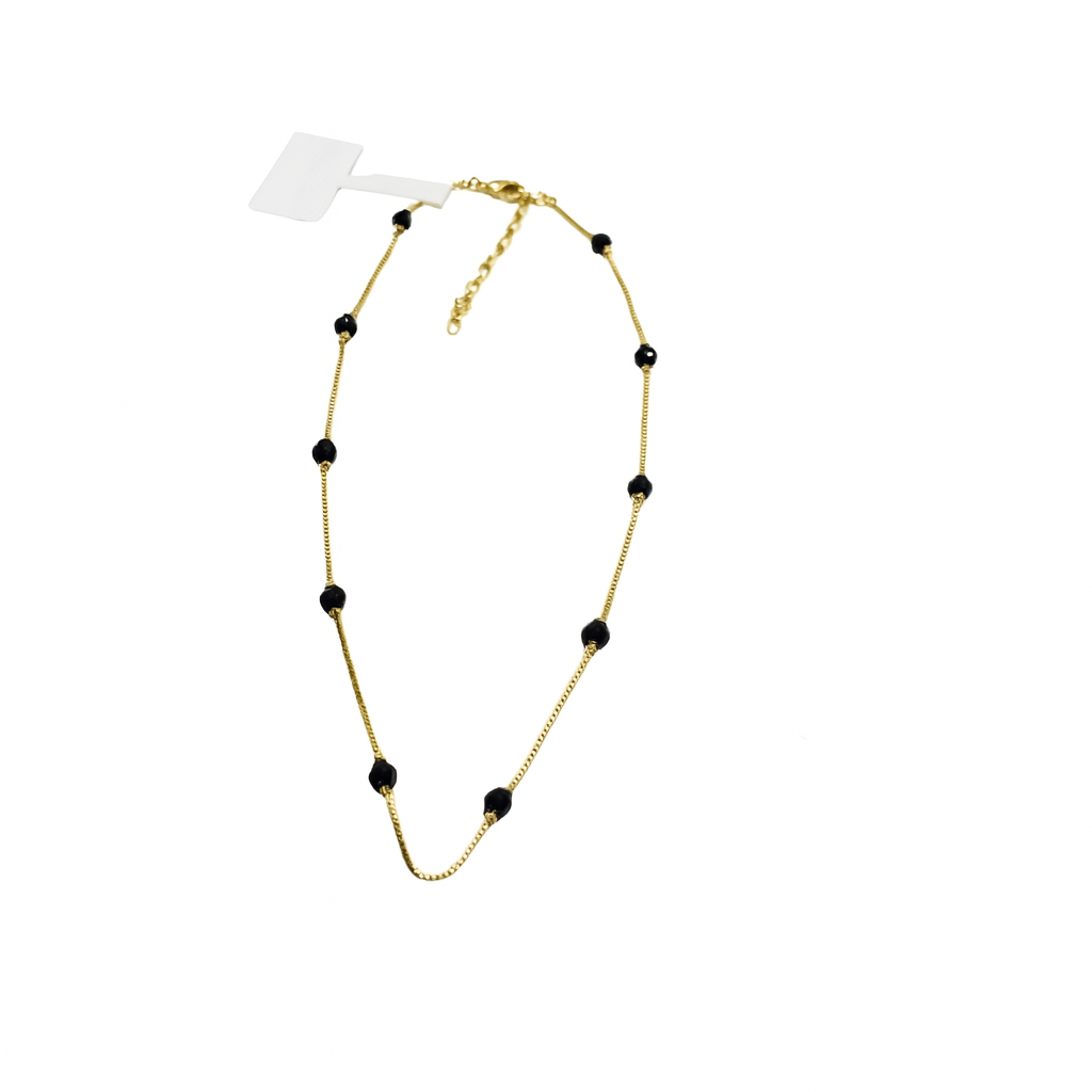 Gold and black