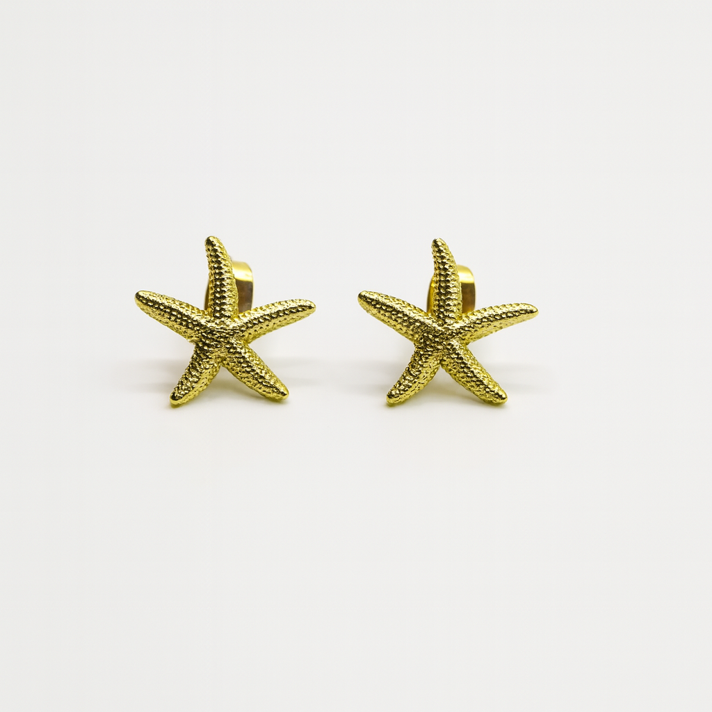 Starfish studs medium