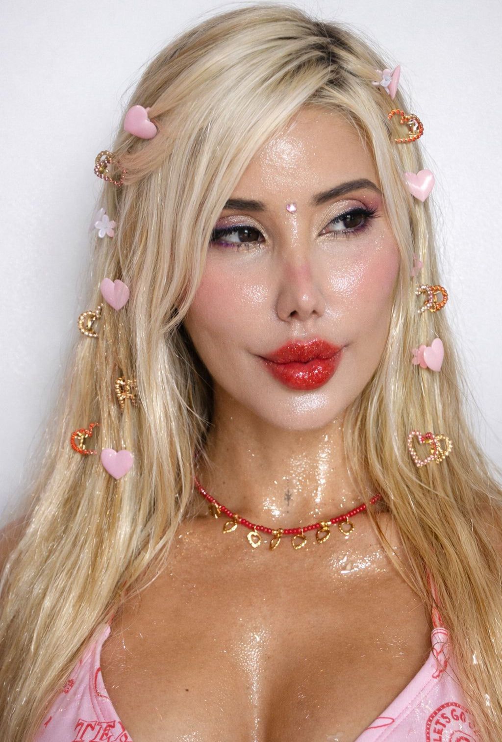 Red Heart Necklace