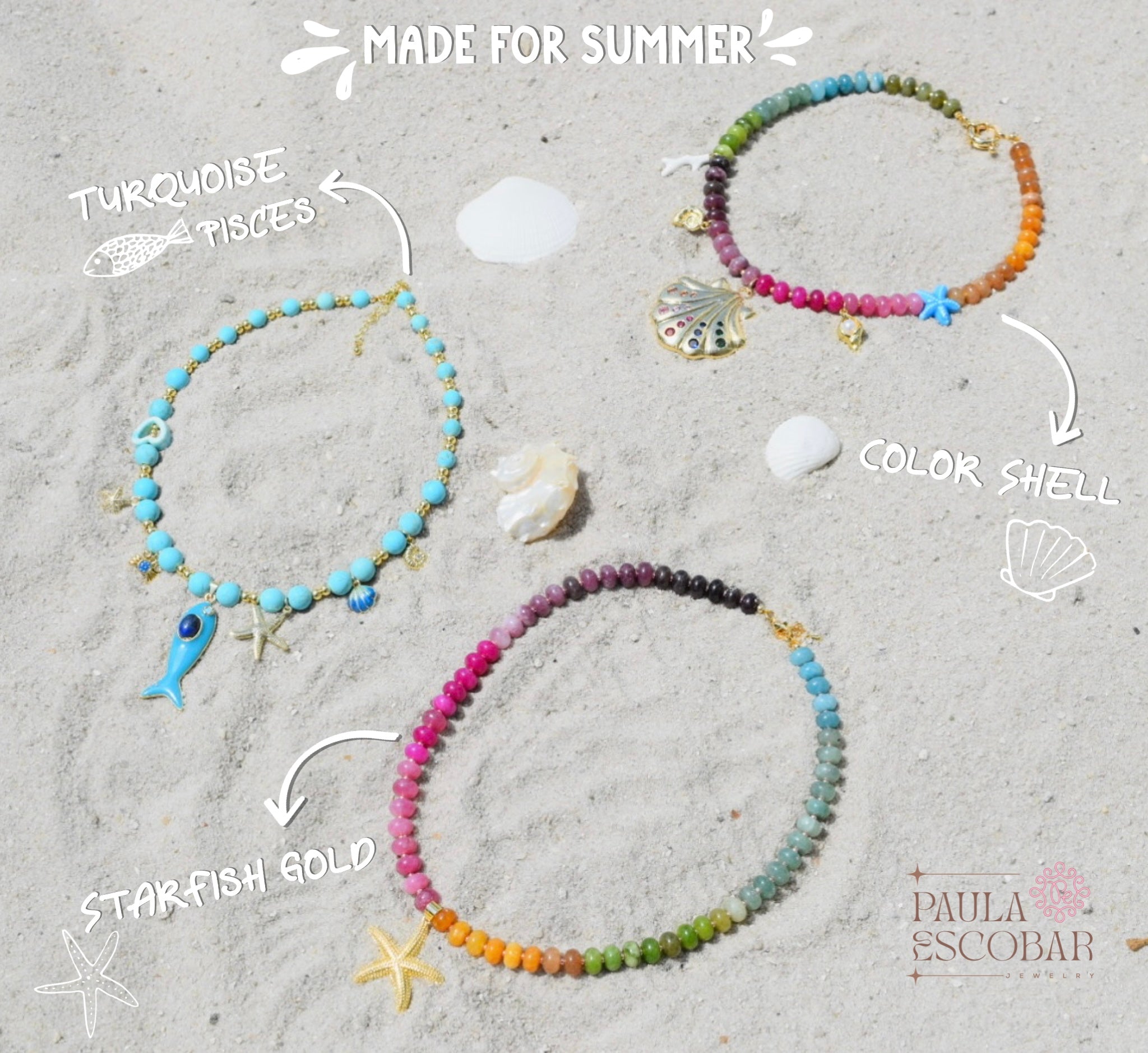 Summer Necklace Bundle ( 3 Pieces )
