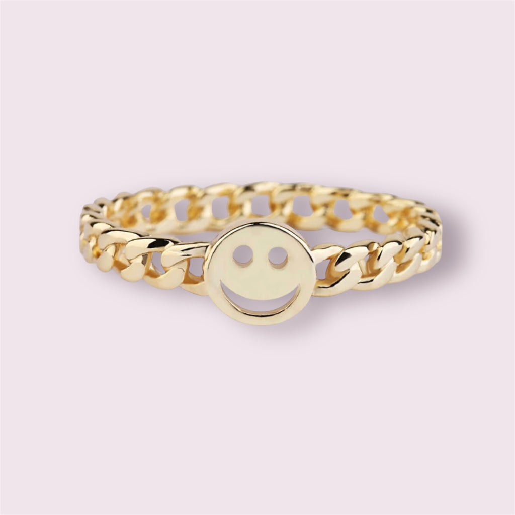 HAPPY FACE RING